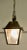 Metal Small Dainty Brass Pendant Lantern, 1890s For Sale - Image 7 of 9