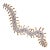 Contemporary Vintage Tiffany & Co. Diamond Centipede Platinum Yellow Gold Pin Brooch For Sale - Image 3 of 8