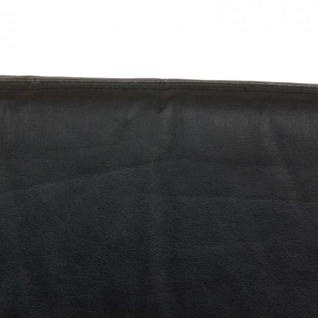 Ea-219 Office Chair in Black Leather by Charles Eames, 1980s For Sale - Image 11 of 16