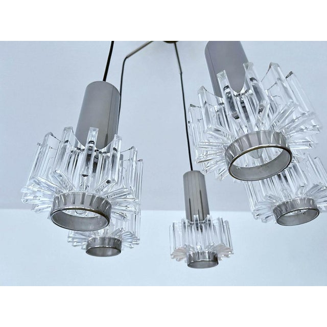 Space Age Pendant Light from Honsel, 1970s For Sale - Image 11 of 14