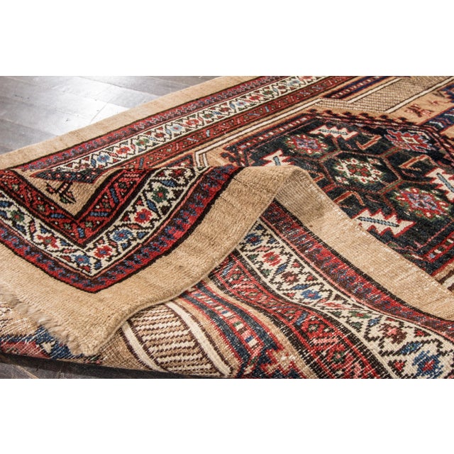 1950s Apadana Persian Serab Rug, 3'3" X 7'5" For Sale - Image 4 of 7