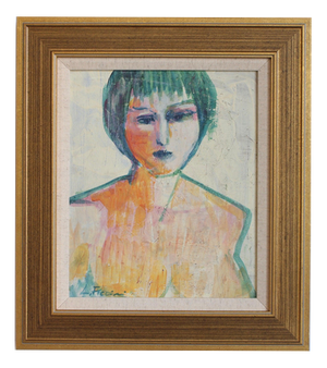 Piccini, Hidden Portraits XII, 1980s-1990s, Acrylic on Board