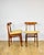 Wood Vintage Yellow Chairs from Hałas, 1970s, Set of 2 For Sale - Image 7 of 15