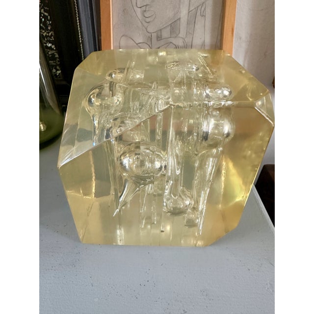 Michèle Canzoneri, Sculpture, 1972, Hand-Blown Glass & Resin For Sale - Image 10 of 18