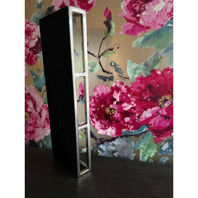Rectangular Mirrored Chrome Tray For Sale - Image 10 of 11