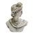 Late 20th Century Classical Apollo of Belvedere Concrete Bust For Sale