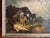 Late 19th Century 19th Century English or Continental Painting of Cow and Calf in Highlands For Sale - Image 5 of 17