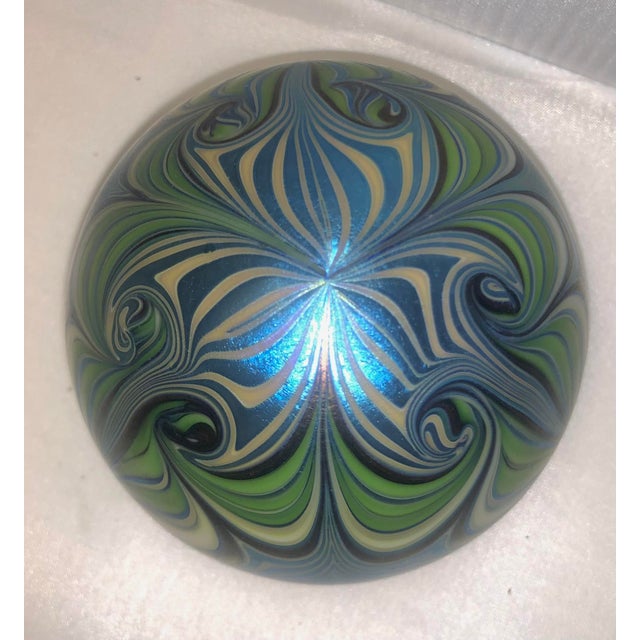 1970s Orient and Flume “Peacock” Paper Weight Chairish