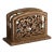 Vintage Handcrafted Wood Napkin Holder For Sale