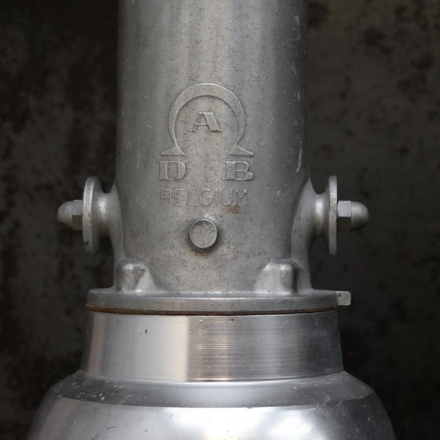 Industrial Vintage Industrial Belgian Pendant Light by DAB For Sale - Image 3 of 8