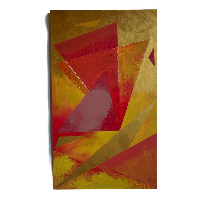Mascia Meccani, Triangolazioni Tre, 2020, Mixed Media For Sale
