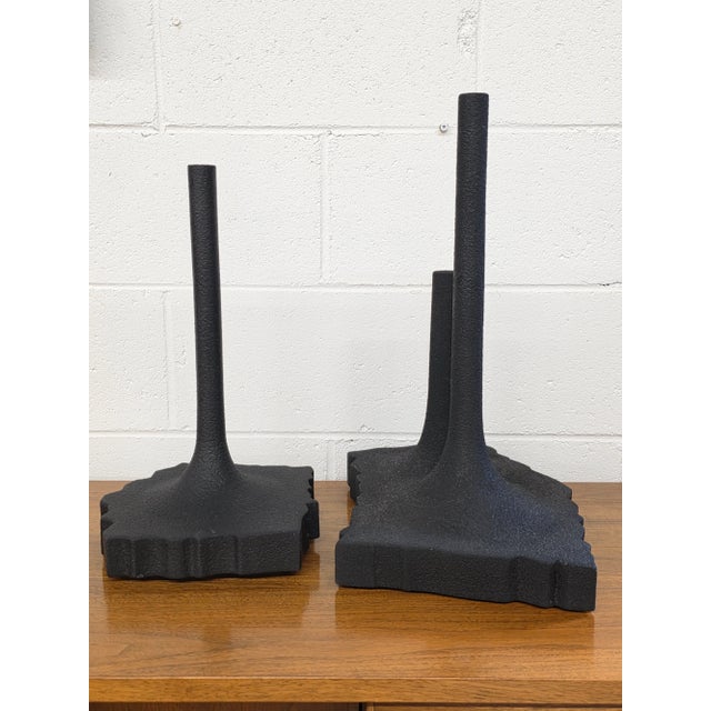 2000 - 2009 Pair of Bitossi 'Green Line' Bud Vases by Fabio Novembre For Sale - Image 5 of 9