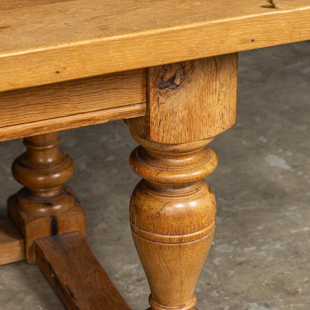 Antique Spanish Oak Refectory Table, 1900s For Sale - Image 9 of 18