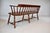 Philadelphia Windsor Style Lowback Bench Settee, 20th Century For Sale - Image 11 of 15