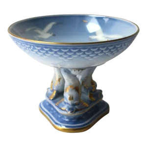 Scandinavian Danish Porcelain Compote by Bing and Grondahl