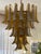Amber Colored Murano Chandelier For Sale - Image 4 of 8