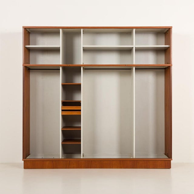 1970s Large Wardrobe in Teak by Melvin Mikkelsen, Denmark, 1960s For Sale - Image 5 of 18