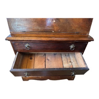 Late 19th Century Primitive Early American Secretary For Sale