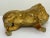 Small Traditional Early 20th Century English Gilt Bronze Spitz Dog Car Mascot Figurine For Sale - Image 10 of 12
