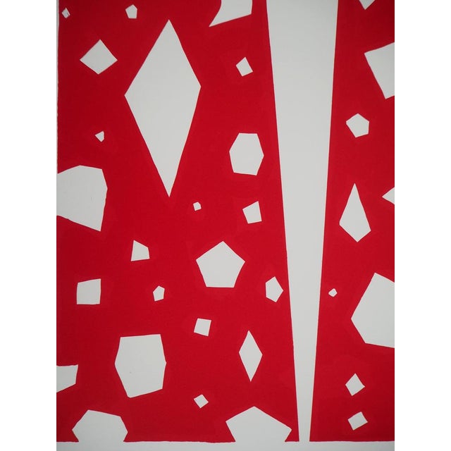 Aki Kuroda, Femme mystérieuse sur fond rouge, Lithograph For Sale - Image 5 of 7