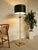 Brass Vintage Hollywood Regency Lucite and Brass Floor Lamp With Built-in Table For Sale - Image 8 of 8