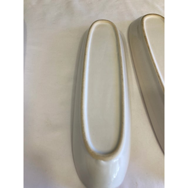 Mid-Century White Ceramic Corn on the Cob Holders- Set of 4 For Sale In Oklahoma City - Image 6 of 6