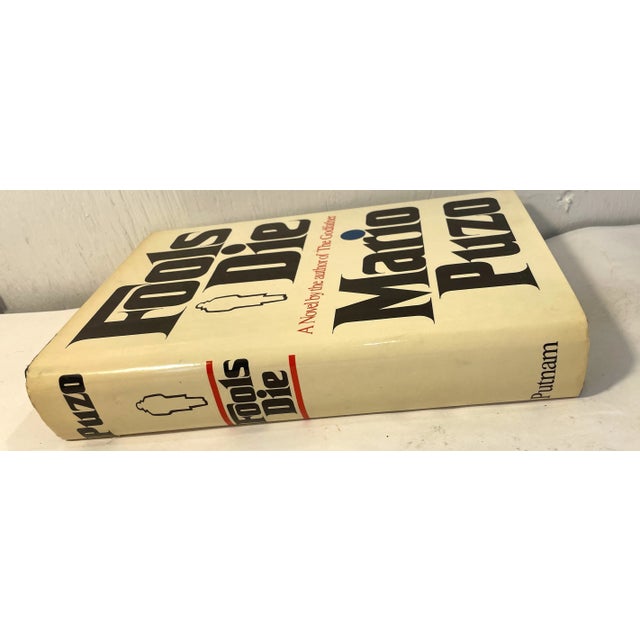 Mid-Century Modern 1978 First Impression “ Fools Die” Book by Mario Puzo For Sale - Image 3 of 5