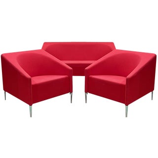 Salon - Seven- 3 Pieces by Michiel Van Der Kley for Artifort, Set of 3 For Sale