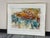 Beautifull watercolor on paper by Miriam Schonfeld - Autum II Measures 37.75" Wide X 30.5" High -LOCATION: St Louis, MO 63132