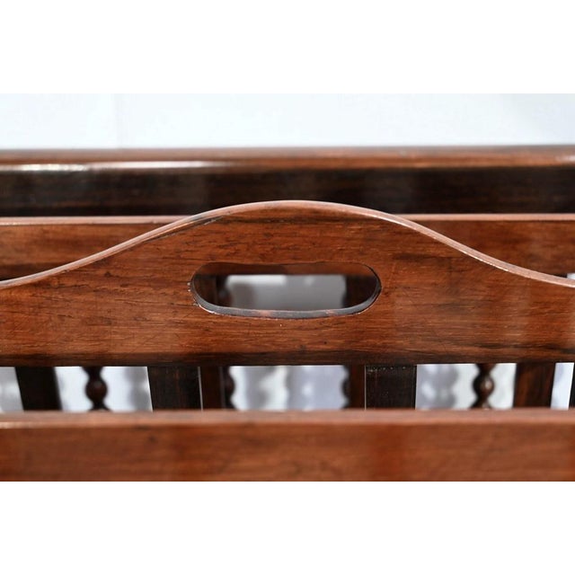 Brown 19th Century Magazine Rack For Sale - Image 8 of 18