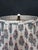 1970s Chinese White Ginger Jar Lamp W/ Buti Handmade Lampshade For Sale - Image 4 of 5