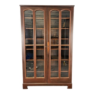 Monumental 19th Century Two-Door Bookcase For Sale