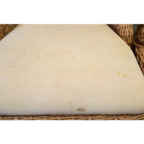 Vintage Stanley Cottage Revival Cabana Chairs in Seagrass, Set of Four For Sale - Image 9 of 16