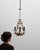 20th Century Italian Gilt Metal Tole Chandelier with Leaf Motif For Sale - Image 18 of 18