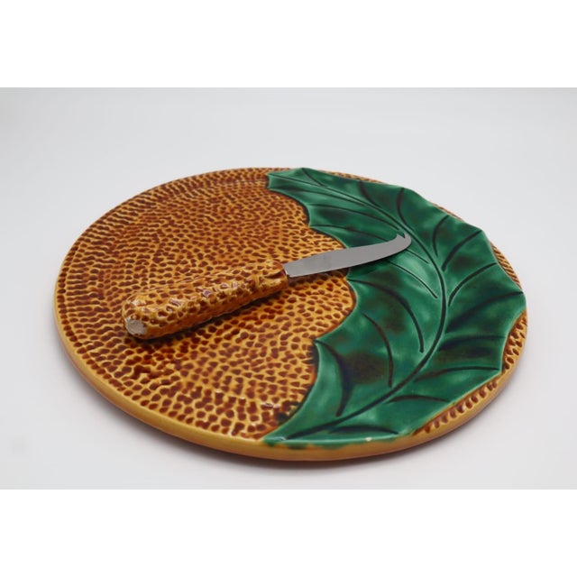 1960s Mid-Century Ceramic Platter by Bernardo Ambrogio, Vallauris, France, 1960s For Sale - Image 5 of 5