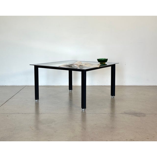 Mid-Century Modern Steel Coffee Table by Caccia Dominioni for Azucena, 1960s For Sale - Image 3 of 9