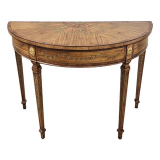 Vintage Maitland-Smith Adam Style Console Table For Sale