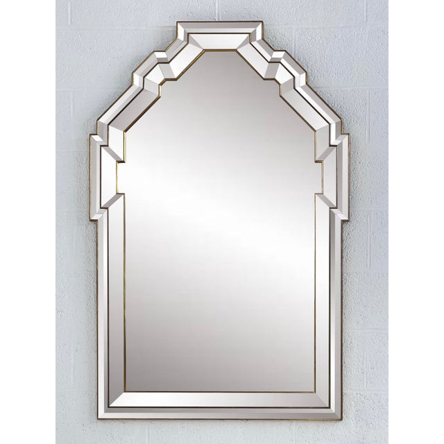 Art Deco Bevelled Mirror from Deknudt For Sale - Image 11 of 11