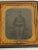 Civil War portrait, union solider in landscape in 'Union' Gutta Percha case Rare and unusual, the Ambrotype of a Union...