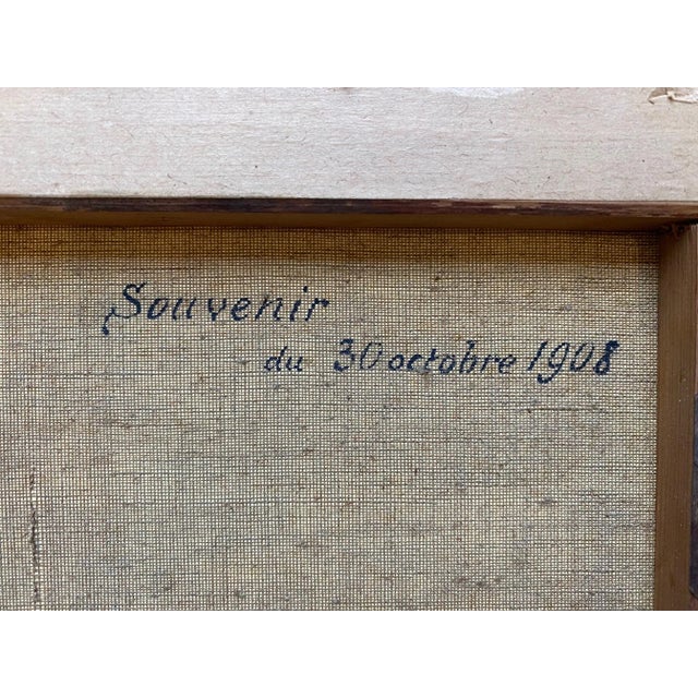 Charles Bourquin, La loge Suisse, 1908, Oil on Canvas For Sale - Image 4 of 9