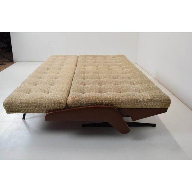 Textile Mid-Century Folding Sofa or Daybed, 1970s For Sale - Image 7 of 17