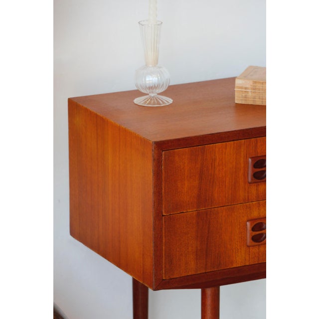 Scandinavian Teak Chest of Drawers, 1960s For Sale - Image 10 of 15