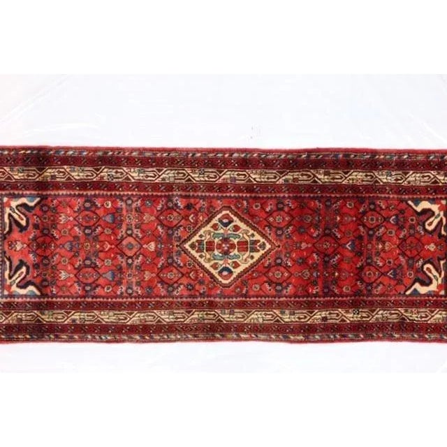 1970s Vintage Persian Hamadan Rug For Sale - Image 4 of 10