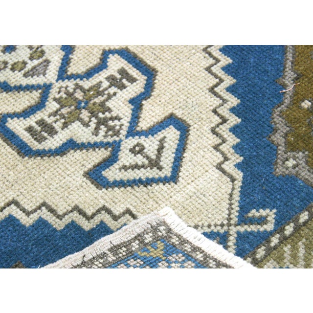 Traditional 1960s Turkish Oushak Yastic For Sale - Image 3 of 3