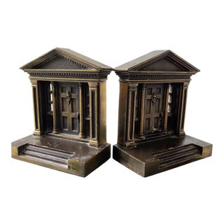 Bradley Hubbard-Style Door Bookends - a Pair For Sale
