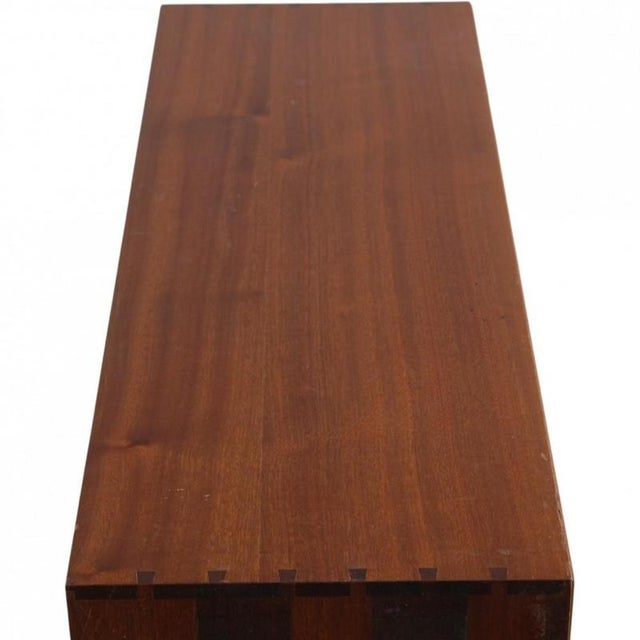 Mahogany Bookscase by Mogens Koch, 1980s For Sale - Image 4 of 11