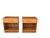 1960s Restored 1960s Danish Modern Teak Nightstands – Pair of Scandinavian Bedside Tables For Sale - Image 5 of 15