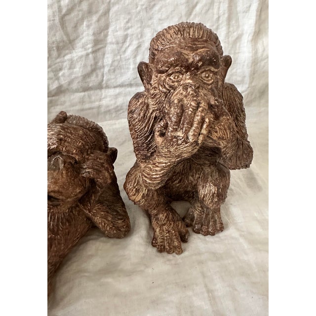 2000 - 2009 CBK Set of "See No Evil" Monkeys For Sale - Image 5 of 7