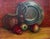 Kateryna Perederiy Still Life Apple Original Painting Acrylic on Canvas For Sale - Image 4 of 9