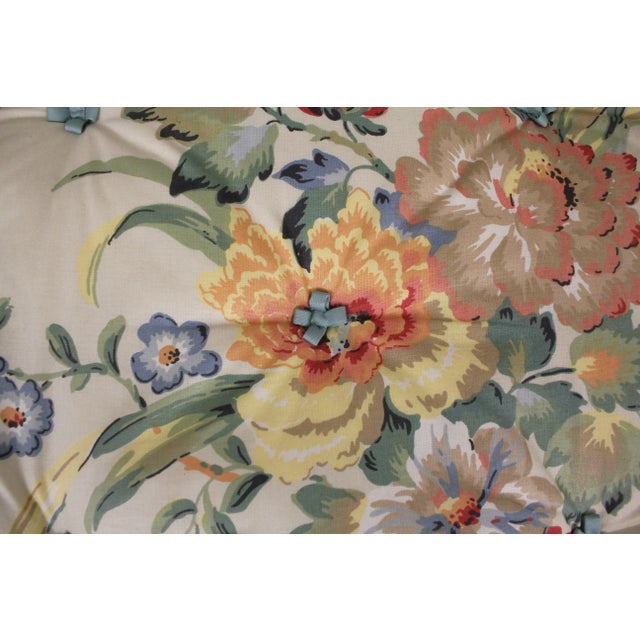 Adams Paint Decorated Triple Back Settee For Sale - Image 10 of 13